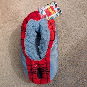 New Marvel Spiderman Slippers, Shoe size 8-13, Size S/M